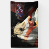 USA Pferd Banner (Vertikal)