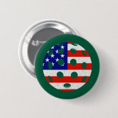 usa pickleball button (Vorne & Hinten)