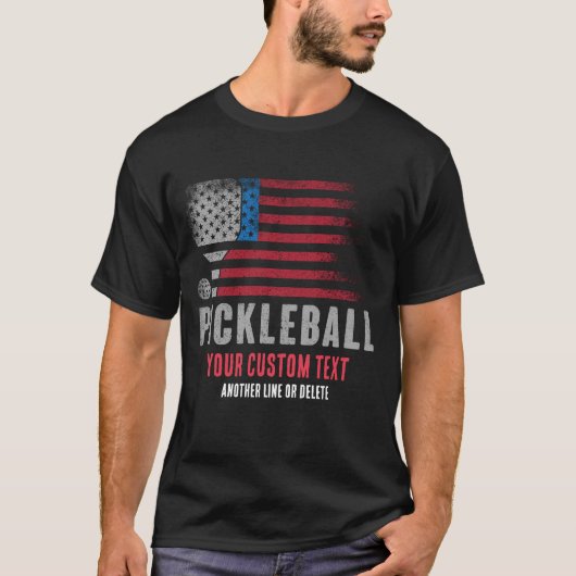 USA Pickleball Legend Retirement Player T-Shirt (Vorderseite)