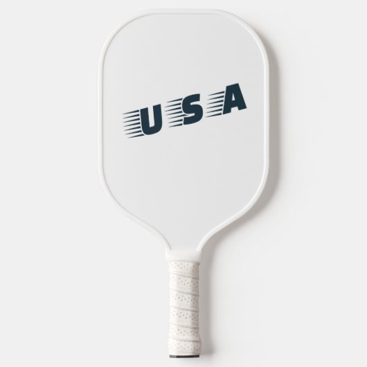 USA Pickleball Paddle - Servieren Sie mit amerikan (Vorderseite)