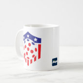 USA Pickleball Power Tasse, 11 oz Kaffeetasse (Vorderseite Links)