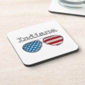 USA PILOT GLASSEN INDIANA GETRÄNKEUNTERSETZER (Linke Seite)