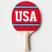 USA Ping Pong Paddle Tischtennis Schläger (Vorderseite)