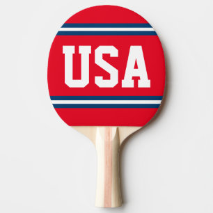USA Ping Pong Paddle Tischtennis Schläger