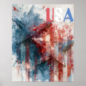 USA-Plakat Poster (Vorne)