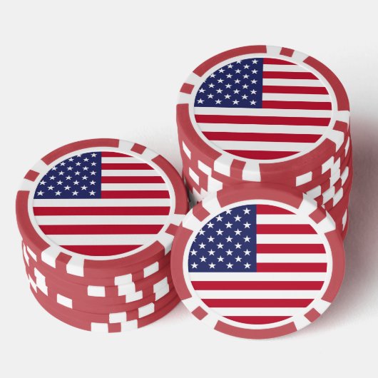 USA POKERCHIPS (Stapel)