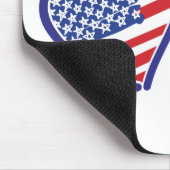 USA-POLEN-FLAG-HEARTS MOUSEPAD (Ecke)