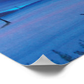 USA Pony Express 🐎 Cowboy Rider Painting Poster (Ecke)