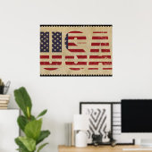 USA POSTER (Heimbüro)
