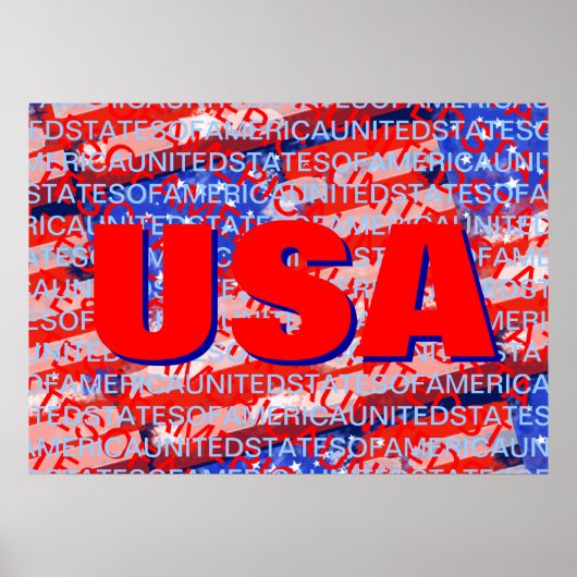 USA POSTER (Vorne)