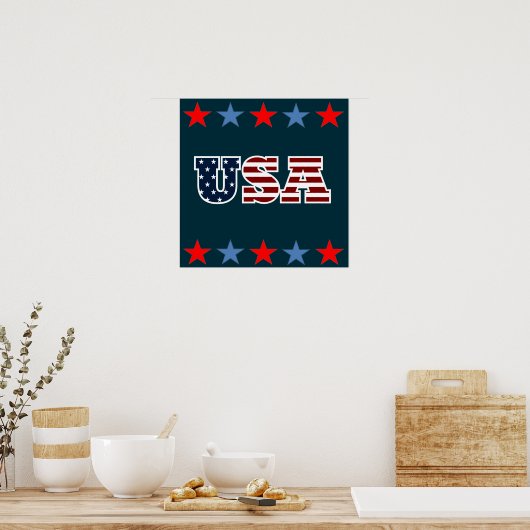 USA Poster (Küche)