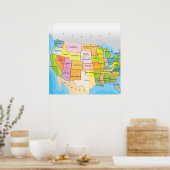 USA POSTER (Küche)