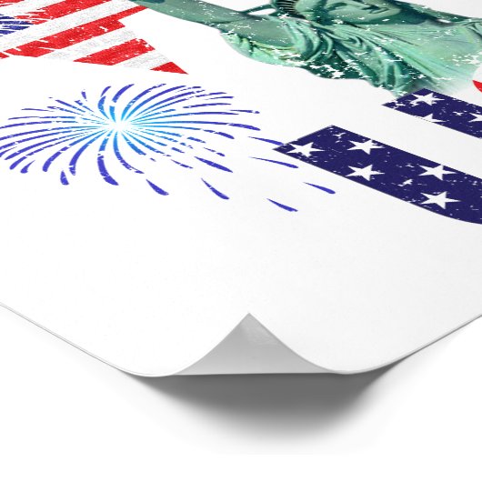 USA POSTER (Ecke)