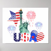 USA POSTER (Vorne)