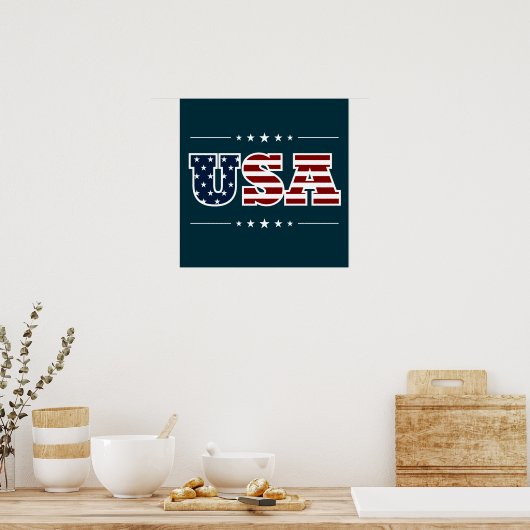 USA Poster (Küche)
