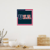 USA Poster (Küche)