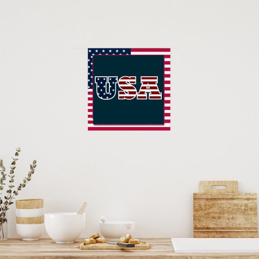 USA Poster (Küche)
