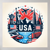 USA Poster (Vorne)