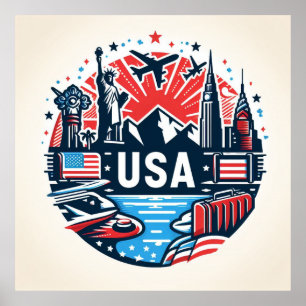 USA Poster