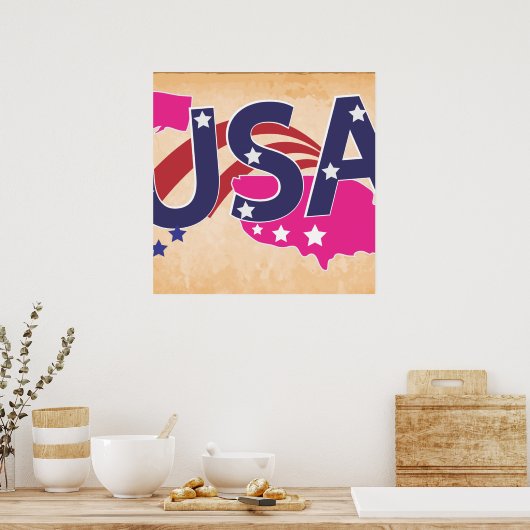 USA POSTER (Küche)