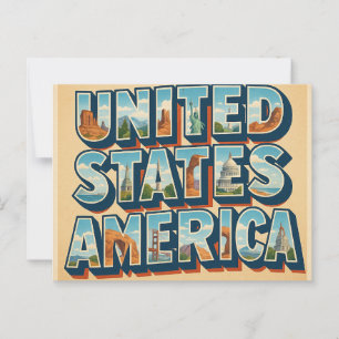 USA Postkarte