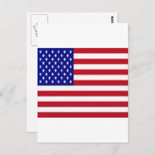 USA Postkarte (Vorne/Hinten)