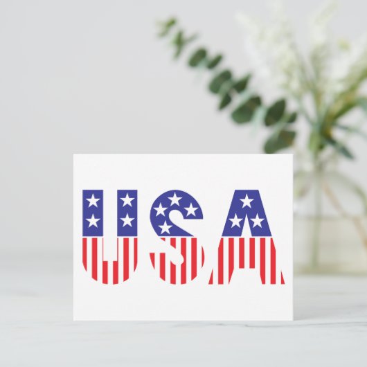 USA POSTKARTE (Stehend Vorderseite)