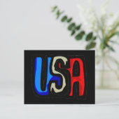 USA Postkarte (Stehend Vorderseite)