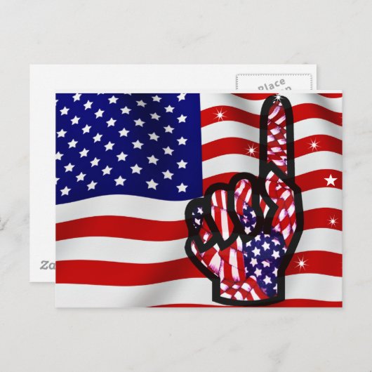 USA!_ POSTKARTE (Vorne/Hinten)