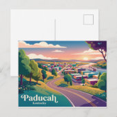 USA POSTKARTE (Vorne/Hinten)