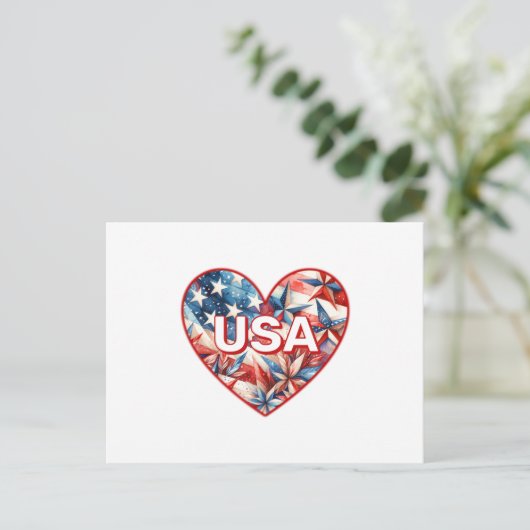 USA POSTKARTE (Stehend Vorderseite)