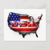 USA Postkarte (Vorderseite)