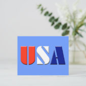 USA POSTKARTE (Stehend Vorderseite)