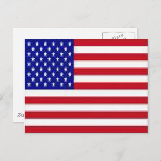 usa postkarte (Vorne/Hinten)