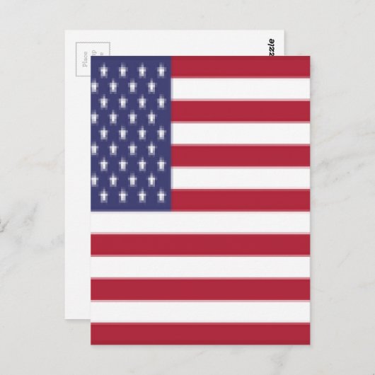 USA POSTKARTE (Vorne/Hinten)