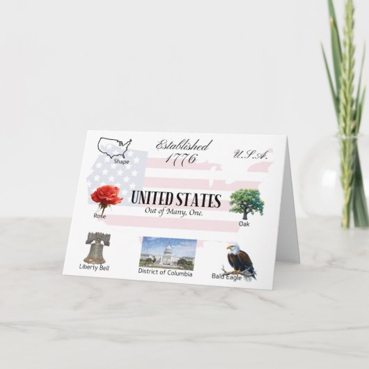 USA Postkarte | USA (Vorderseite)