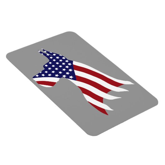 USA Pride Great Dane Magnet (Rechte Seite)