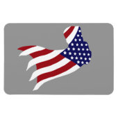 USA Pride Great Dane Magnet (Horizontal)
