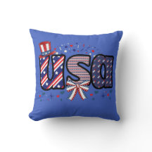 USA Pride Hat & Bow T-Shirt