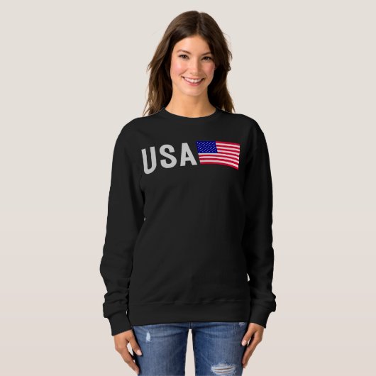 USA Pride women Sweatshirt (Vorne ganz)