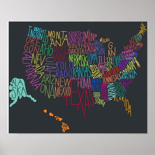 USA Profit Art Design Poster (Vorne)