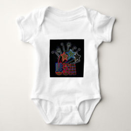 USA Proud Baby Strampler