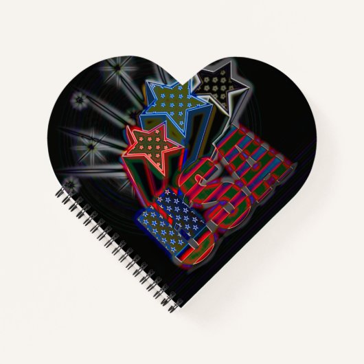 USA Proud-Notebook Notizblock (Vorderseite)