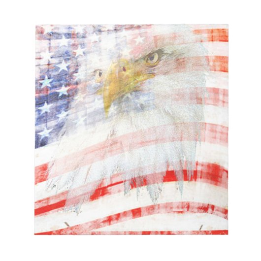 USA Proud Notizblock (Vorderseite)