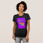 USA Psychedelic Hope: Neon Unity Art T-Shirt (Vorne ganz)