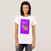 USA Psychedelic Hope: Neon Unity Art T-Shirt (Vorne ganz)