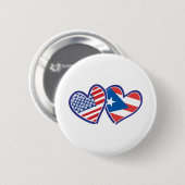 USA-PUERTO-RICO BUTTON (Vorne & Hinten)