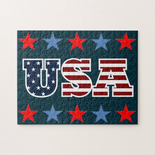 USA Puzzle (Horizontal)