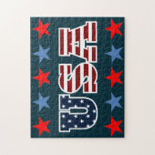 USA Puzzle (Vertikal)