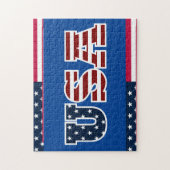 USA Puzzle (Vertikal)